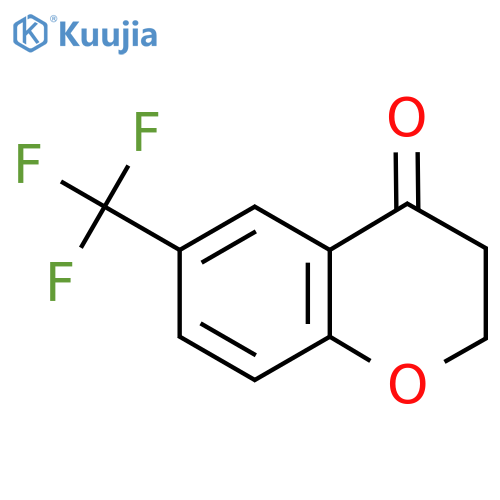 6-(trifluoromethyl)chroman-4-one structure