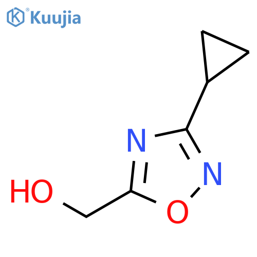 (3-Cyclopropyl-1,2,4-oxadiazol-5-yl)methanol structure