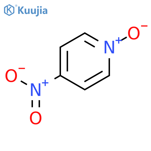4-Nitropyridine N-oxide structure
