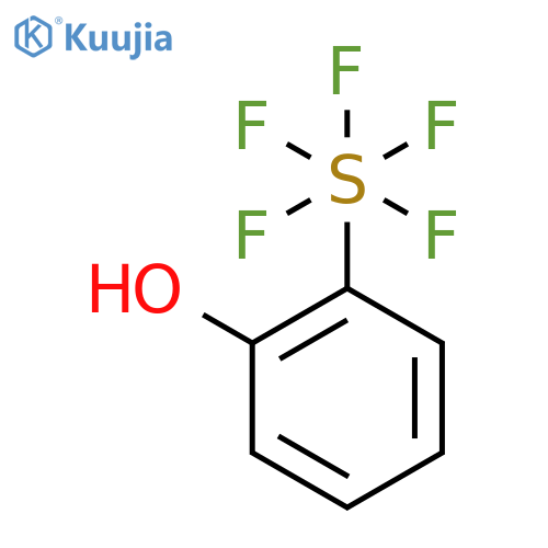2-Hydroxyphenylsulphur pentafluoride structure
