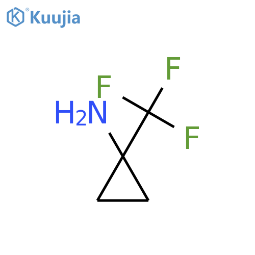 1-(trifluoromethyl)cyclopropan-1-amine structure