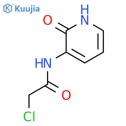 2-Chloro-n-(2-hydroxypyridin-3-yl)acetamide structure