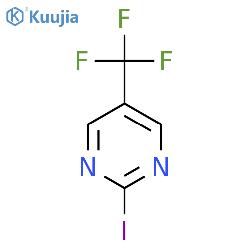2-Iodo-5-(trifluoromethyl)pyrimidine structure
