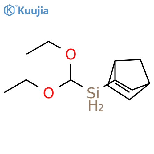 (5-Bicyclo[2.2.1]Hept-2-Enyl)Methyldiethoxysilane structure
