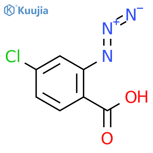 Benzoic acid, 2-azido-4-chloro- structure