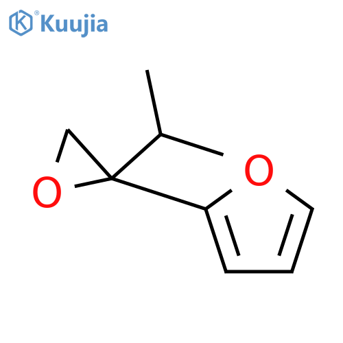 Furan,2-[2-(1-methylethyl)-2-oxiranyl]- structure
