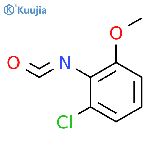 1-chloro-2-isocyanato-3-methoxybenzene structure