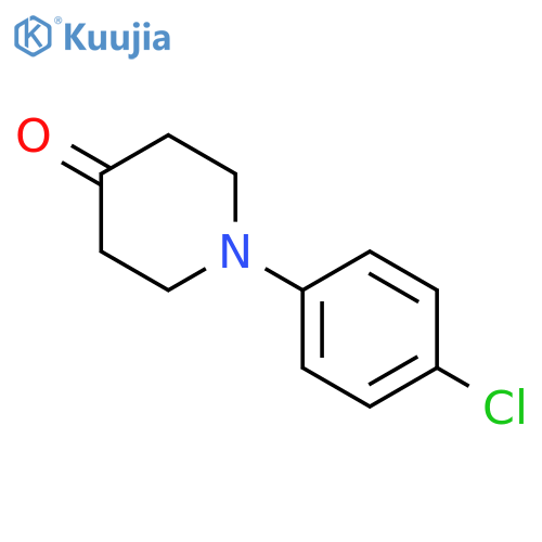 1-(4-Chlorophenyl)piperidin-4-one structure