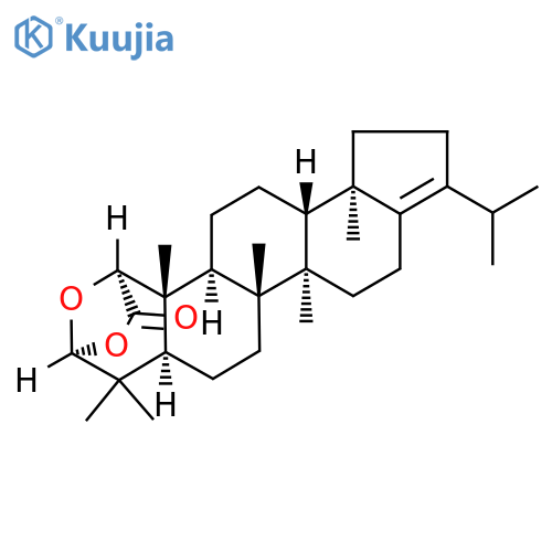 2'H-18-Norpregna-3,13(17)-dieno[4,3-c]pyran-2'-carboxylicacid, 3,4,5',6'-tetrahydro-6'-hydroxy-4,5',5',9,14,20-hexamethyl-, g-lactone, (2'b,3b,4a,5b,6'b,8a,9b,10a,14b)- (9CI) structure
