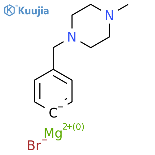 4-[(4-Methylpiperazino)methyl]phenylmagnesium bromide structure