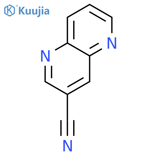 1,5-Naphthyridine-3-carbonitrile structure