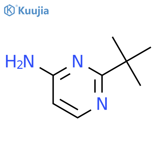 2-Tert-butylpyrimidin-4-amine structure