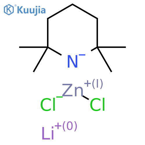 2,2,6,6-Tetramethylpiperidinylzinc chloride lithium chloride complex solution, 1.0 M in THF structure