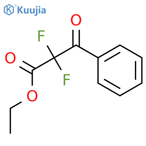 Benzenepropanoic acid, a,a-difluoro-b-oxo-, ethyl ester structure