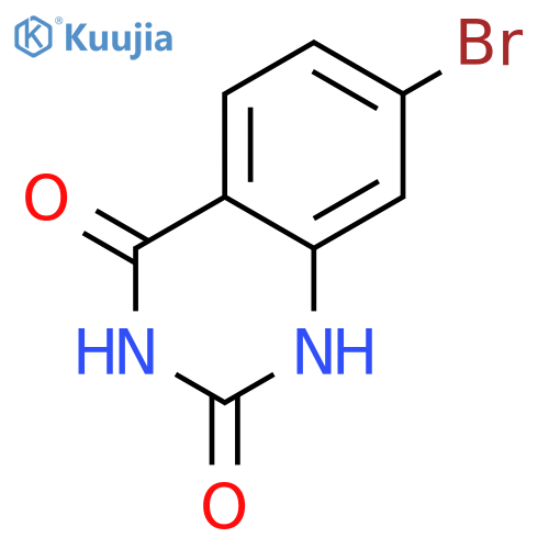 7-bromo-1,2,3,4-tetrahydroquinazoline-2,4-dione structure