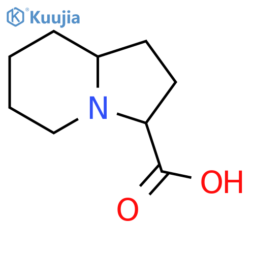 octahydroindolizine-3-carboxylic acid structure