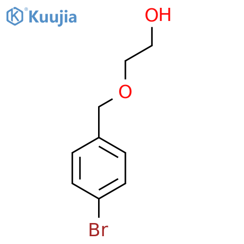 2-((4-Bromobenzyl)oxy)ethanol structure