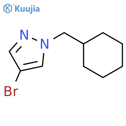 4-Bromo-1-(cyclohexylmethyl)-1H-pyrazole structure
