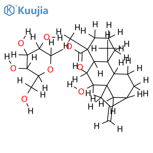 beta-D-glucopyranosyl ent-7beta-hydroxykaur-16-en-19-oate structure