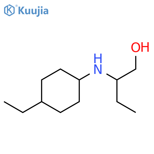 2-[(4-ethylcyclohexyl)amino]butan-1-ol structure