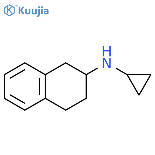 N-cyclopropyl-1,2,3,4-tetrahydronaphthalen-2-amine structure