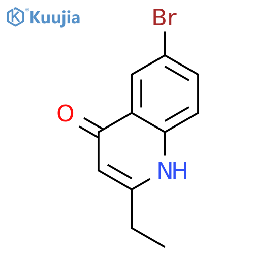 6-Bromo-2-ethyl-1,4-dihydroquinolin-4-one structure