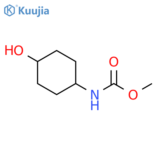 methyl N-(4-hydroxycyclohexyl)carbamate structure