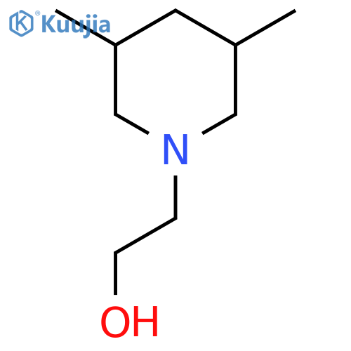 2-(3,5-dimethylpiperidin-1-yl)ethan-1-ol structure