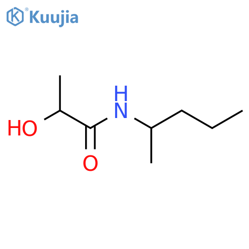 2-hydroxy-N-(pentan-2-yl)propanamide structure