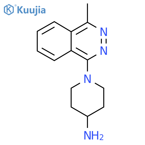 1-(4-methylphthalazin-1-yl)piperidin-4-amine structure