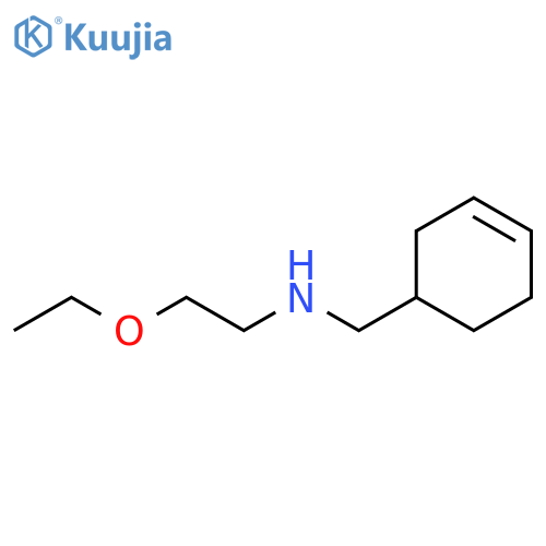 (cyclohex-3-en-1-yl)methyl(2-ethoxyethyl)amine structure