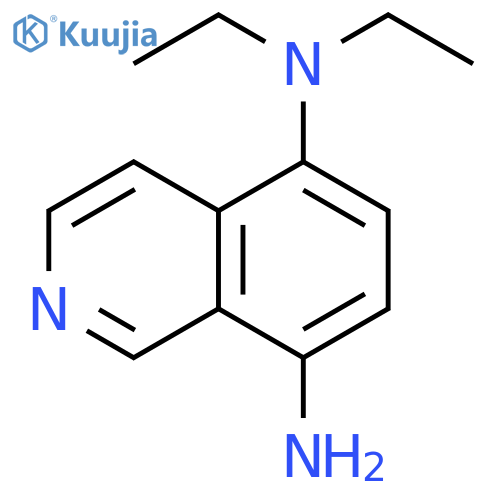 N5,N5-diethylisoquinoline-5,8-diamine structure