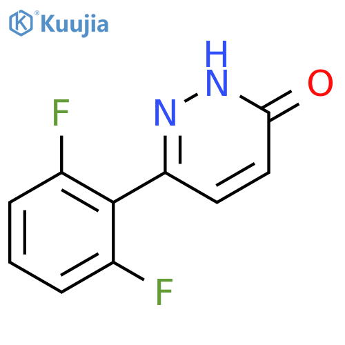 6-(2,6-difluorophenyl)-2,3-dihydropyridazin-3-one structure