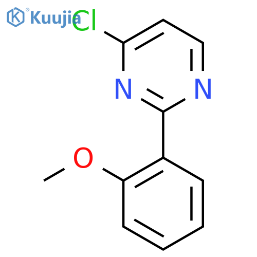 4-Chloro-2-(2-methoxyphenyl)pyrimidine structure