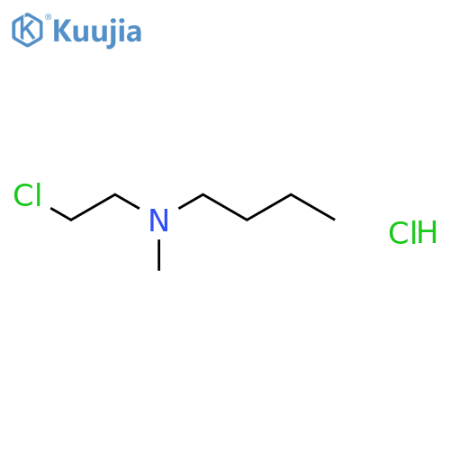 2-(N-Methyl-N-butylamino)ethyl chloride hydrochloride structure