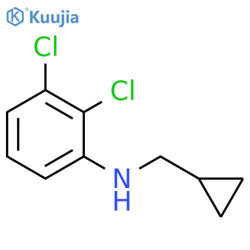 2,3-dichloro-N-(cyclopropylmethyl)aniline structure