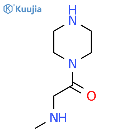2-(methylamino)-1-(piperazin-1-yl)ethan-1-one structure