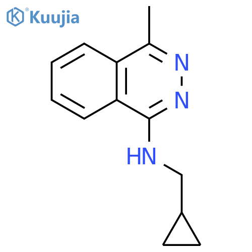 N-(cyclopropylmethyl)-4-methylphthalazin-1-amine structure