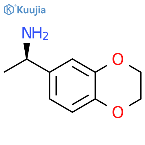 (1R)-1-(2,3-DIHYDRO-1,4-BENZODIOXIN-6-YL)ETHAN-1-AMINE structure