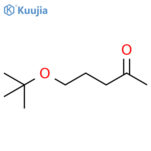 5-(tert-butoxy)pentan-2-one structure