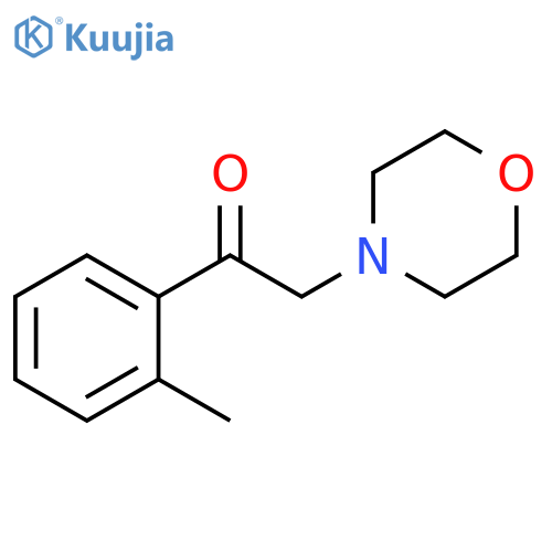 1-(2-methylphenyl)-2-(morpholin-4-yl)ethan-1-one structure