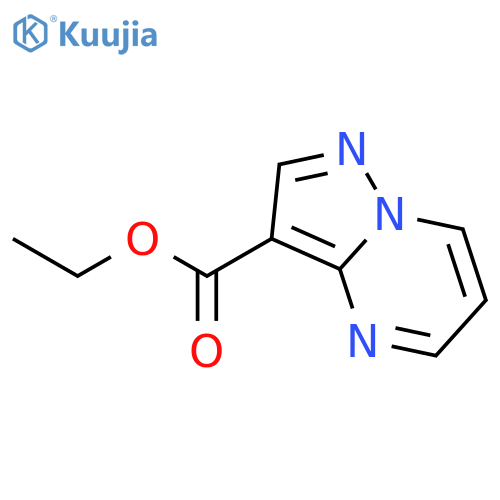 Ethyl pyrazolo[1,5-a]pyrimidine-3-carboxylate structure