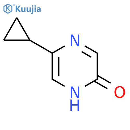 5-Cyclopropylpyrazin-2-ol structure