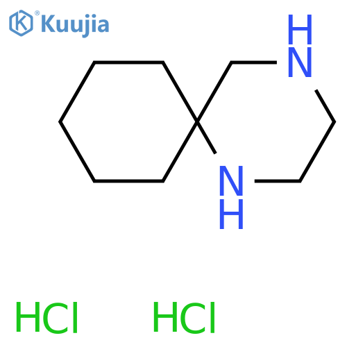 1,4-diazaspiro[5.5]undecane dihydrochloride structure