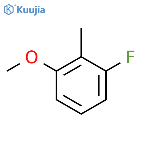 1-Fluoro-3-methoxy-2-methylbenzene structure
