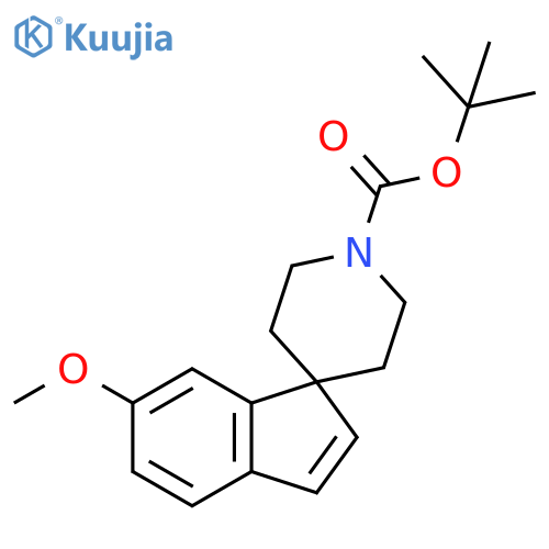 Tert-Butyl 6-Methoxyspiro[Indene-1,4-Piperidine]-1-Carboxylate structure