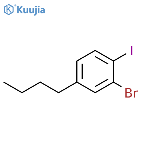 2-Bromo-4-n-butyliodobenzene structure