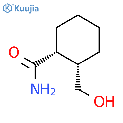Cyclohexanecarboxamide,2-(hydroxymethyl)-, (1R,2S)-rel- structure