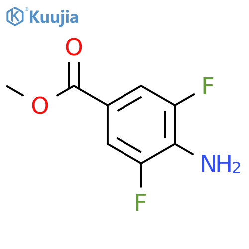 methyl 4-amino-3,5-difluorobenzoate structure
