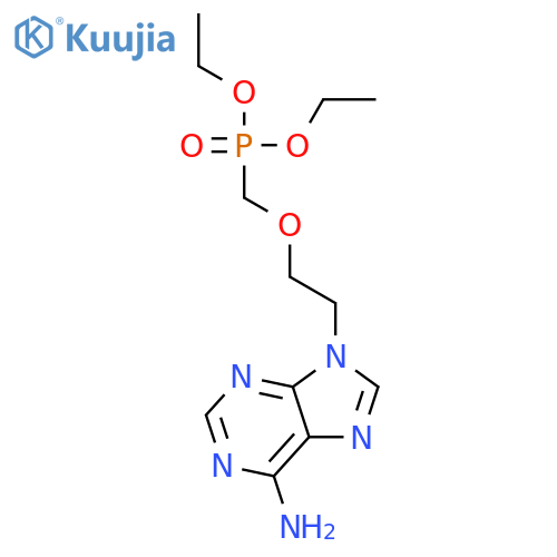 9-2-(Diethylphosphonomethoxy)ethyladenine structure
